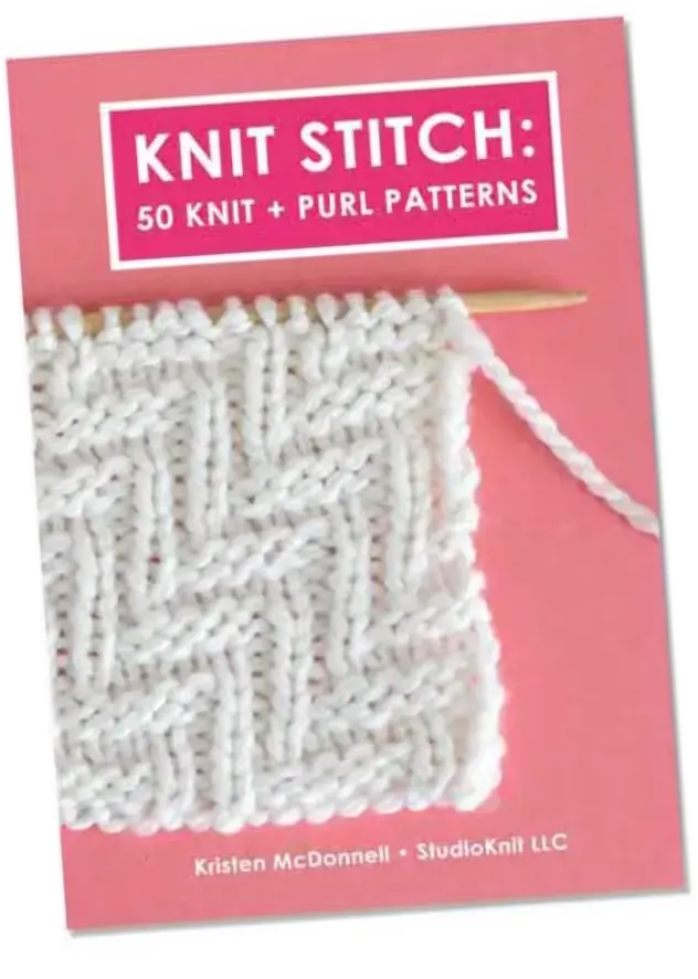 Knit Stitch Pattern Book by Kristen McDonnell StudioKnit LLC