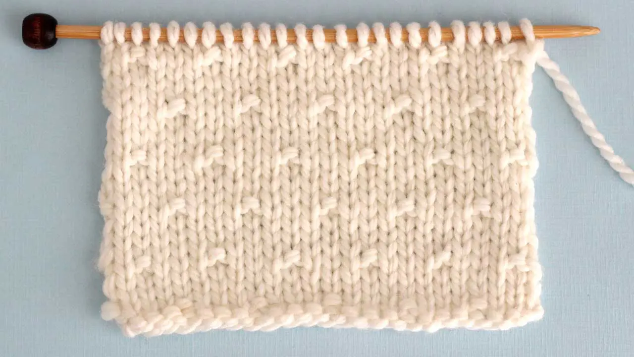 Simple Seed Stitch Knitting Pattern