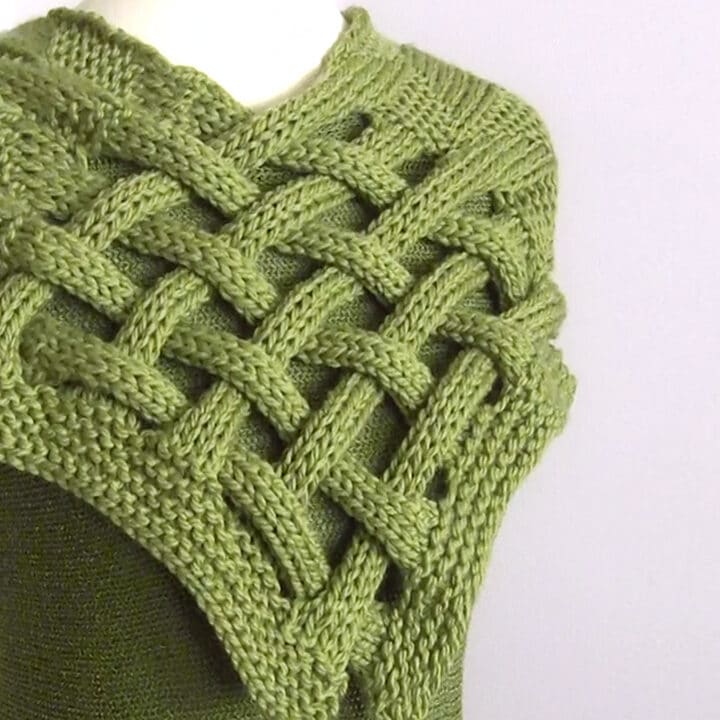 Braided Celtic Knot Scarf