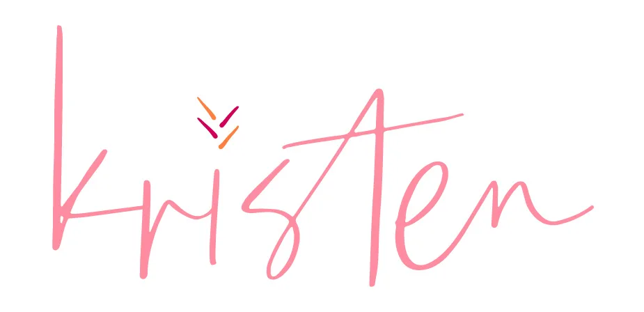 Kristen Signature in Red Ink