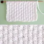Little Raindrops Stitch Knitting Pattern