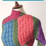 Easy Color Block Scarf Knitting Pattern