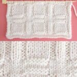 Window Stitch Knit Stitch Pattern