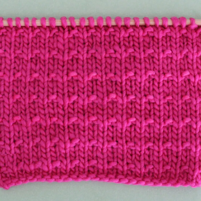 Andalusian Stitch Knitting Pattern
