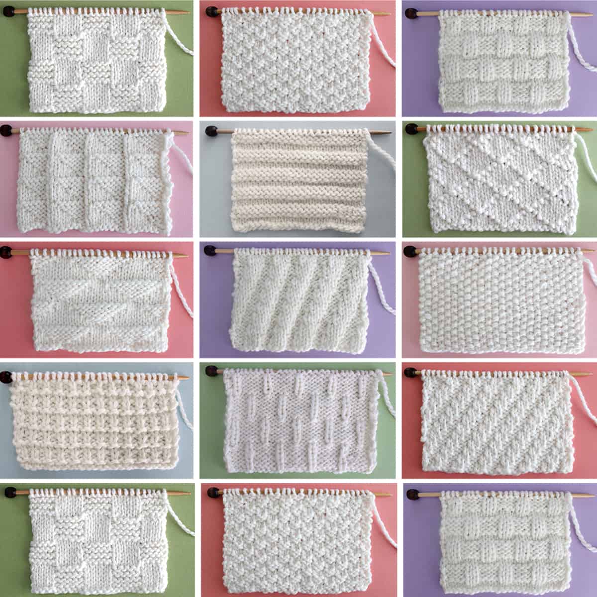 51 Knit Stitch Patterns for Beginning Knitters - Studio Knit