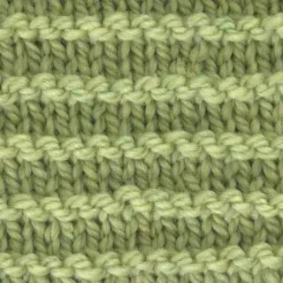 Purl Ridge Knit Pattern Texture in green yarn color.