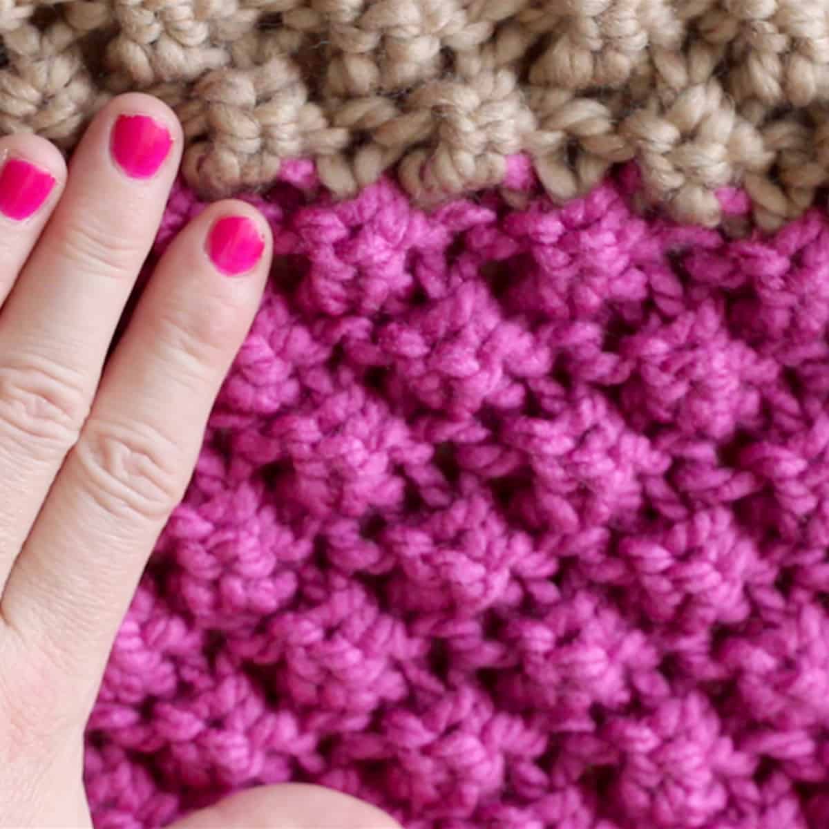 Knitted hast