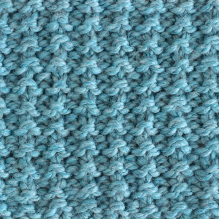 Sand Stitch Knitting Pattern for Beginners