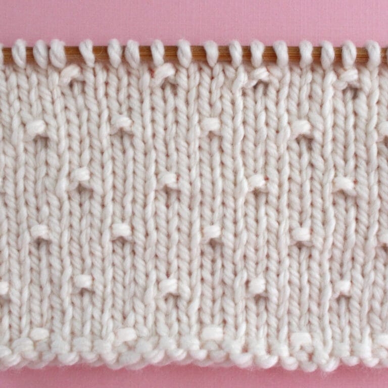 Simple Seed Stitch Knitting Pattern