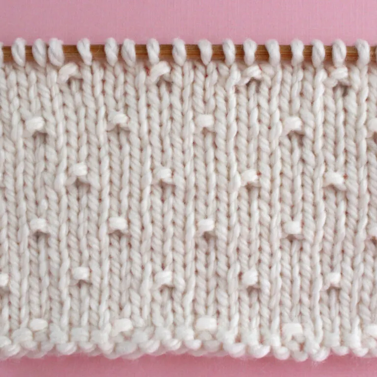 Simple Seed Stitch Knitting Pattern