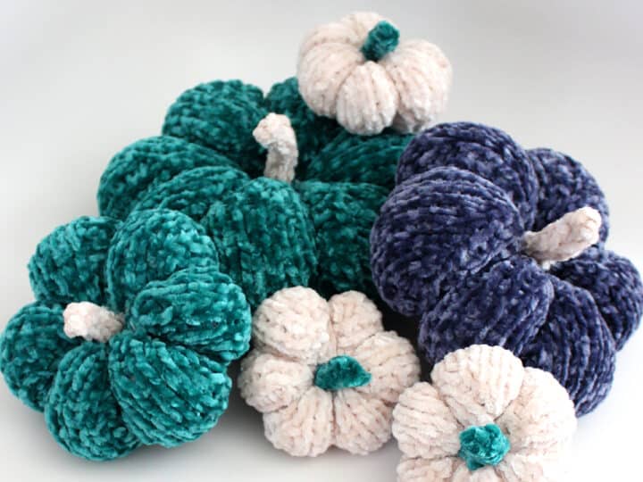 Knitted Pumpkin Pattern on Straight Needles - Studio Knit