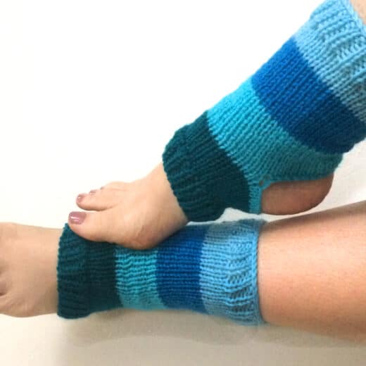 Knitting Socks for Yoga Lovers Studio Knit