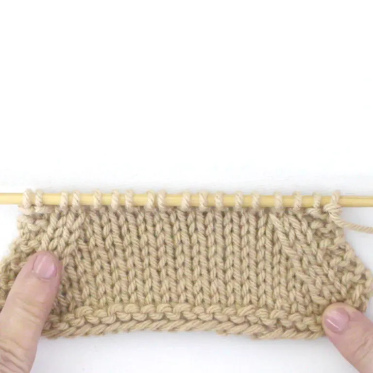 How to Decrease in Knitting with SSK and K2Tog