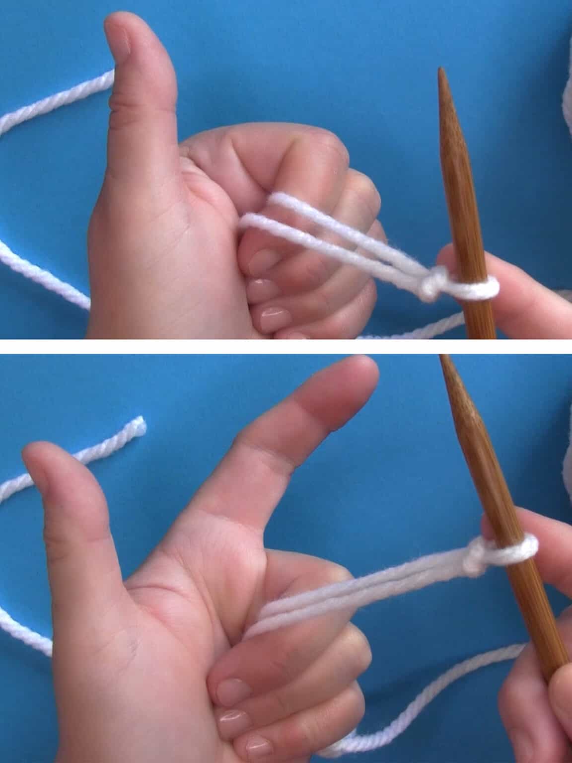 How to Long Tail Cast On Purlwise Studio Knit