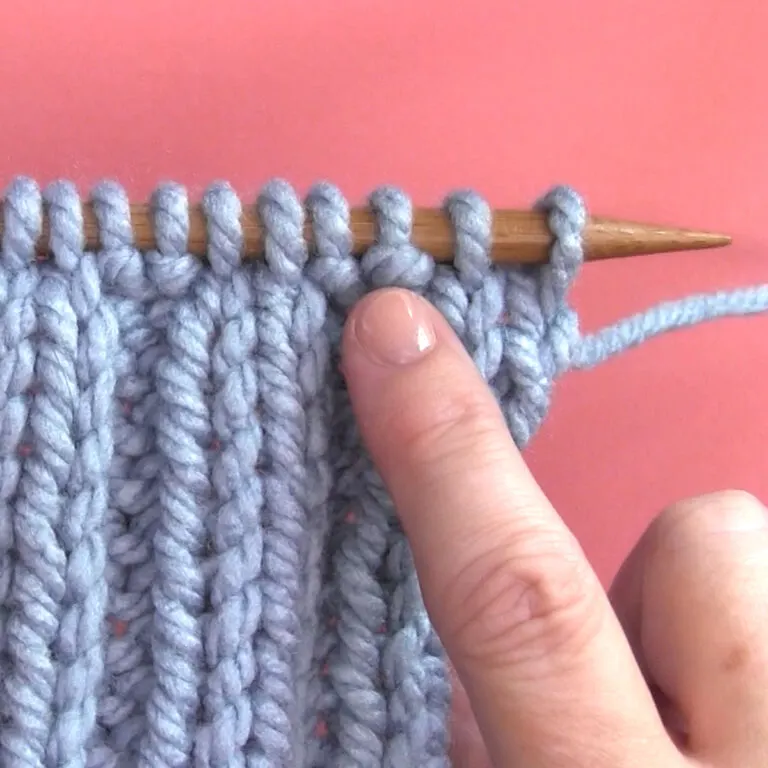 How to Cast Off Purlwise for Ribbing