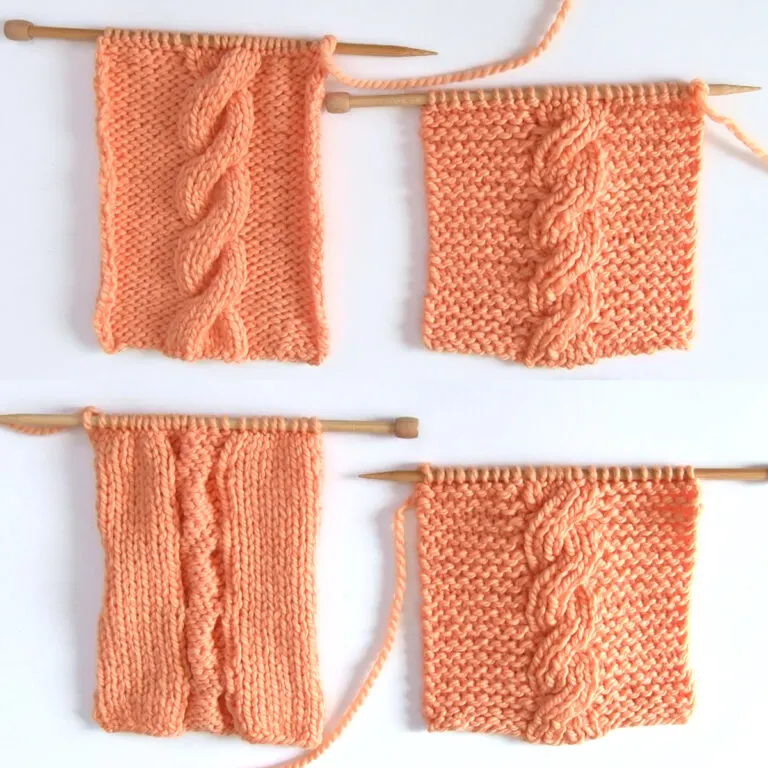 How to Knit Reversible Cable Ribbles