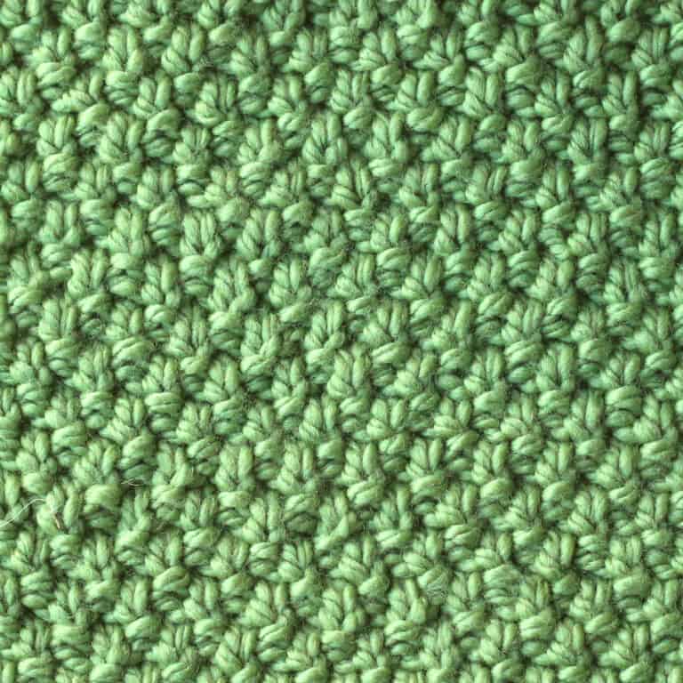 Irish Moss Stitch Knitting Pattern