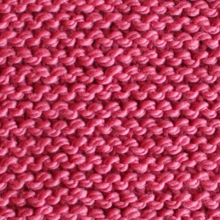 Seersucker Stitch Knitting Pattern for Beginners - Studio Knit