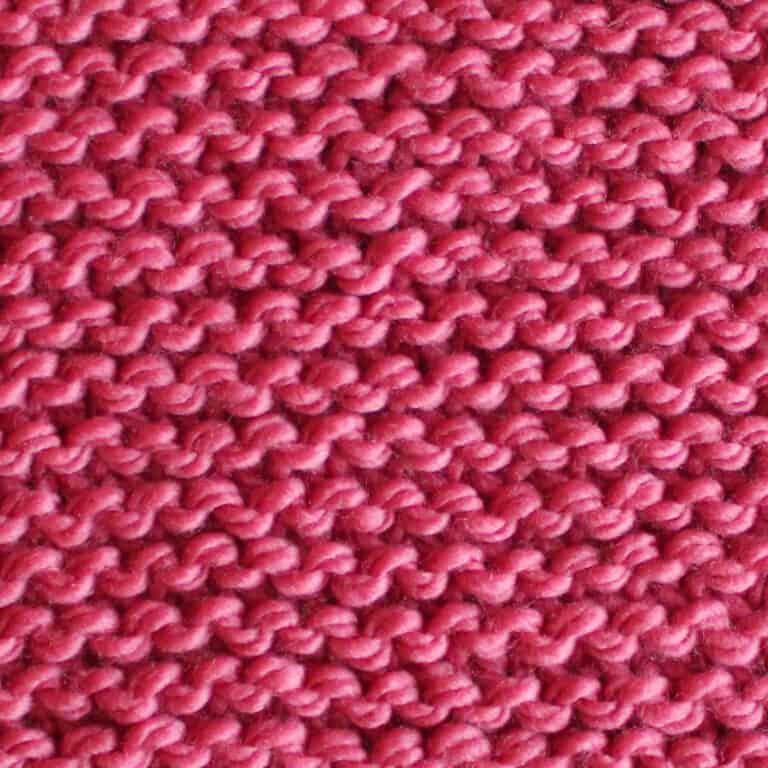Garter Stitch Knitting Pattern for Beginners