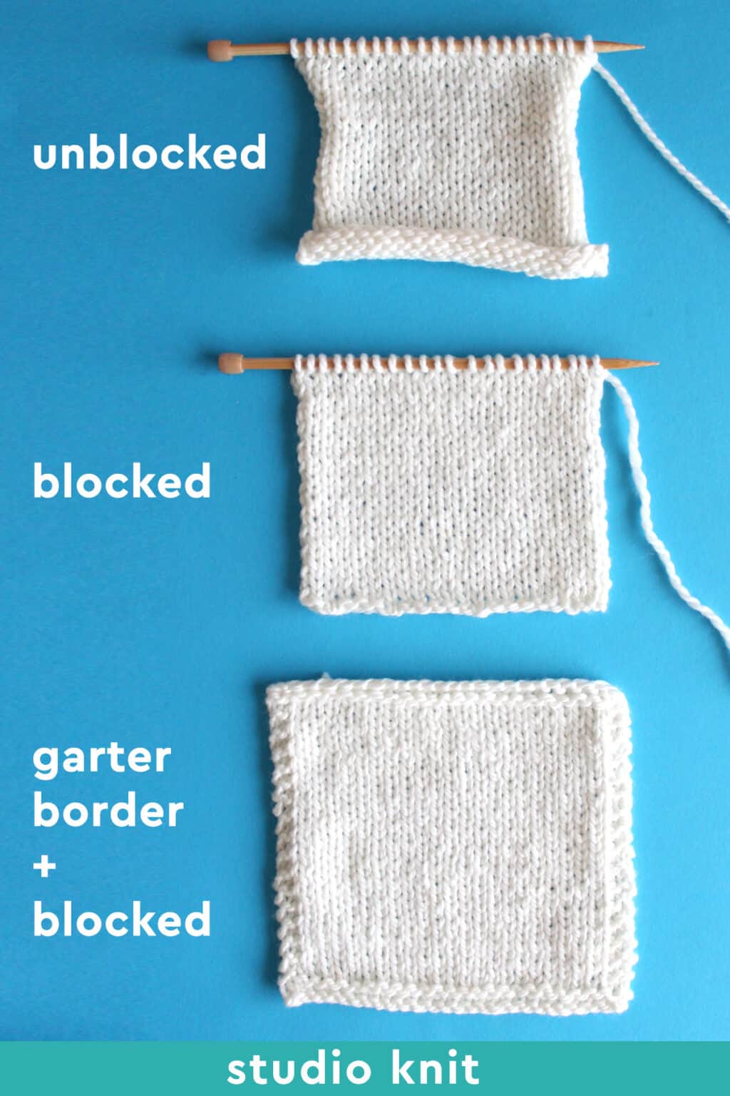 Stockinette Stitch Knitting Pattern For Beginners Studio Knit Stockinette Stitch Knitting Pattern For Beginners Studio Knit