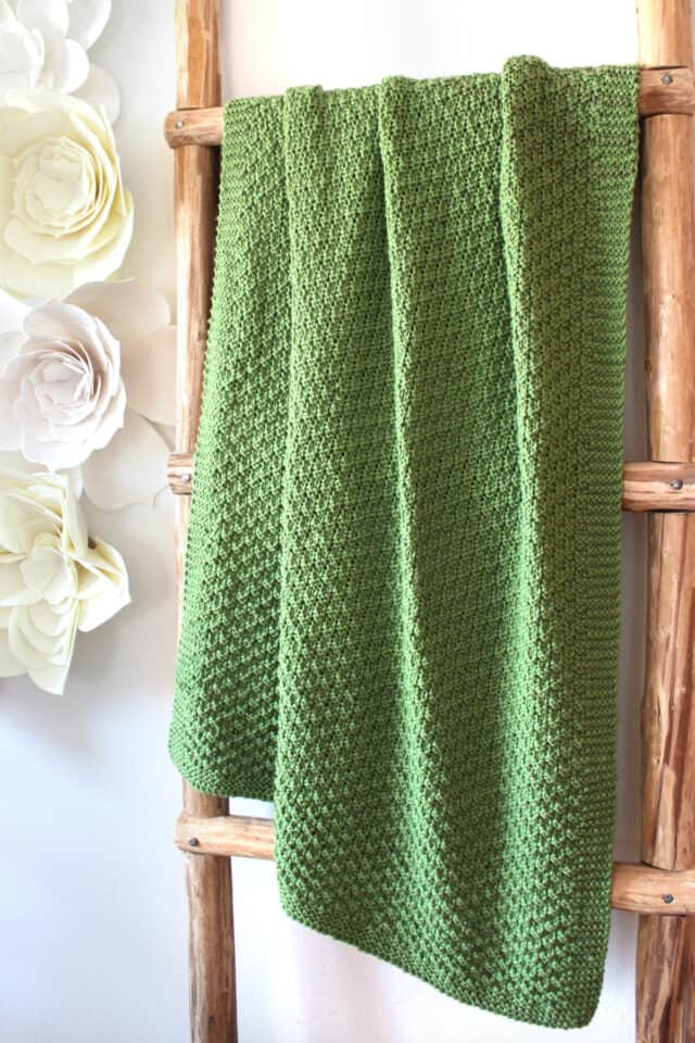 Moss Landing Blanket Knitting Pattern Studio Knit