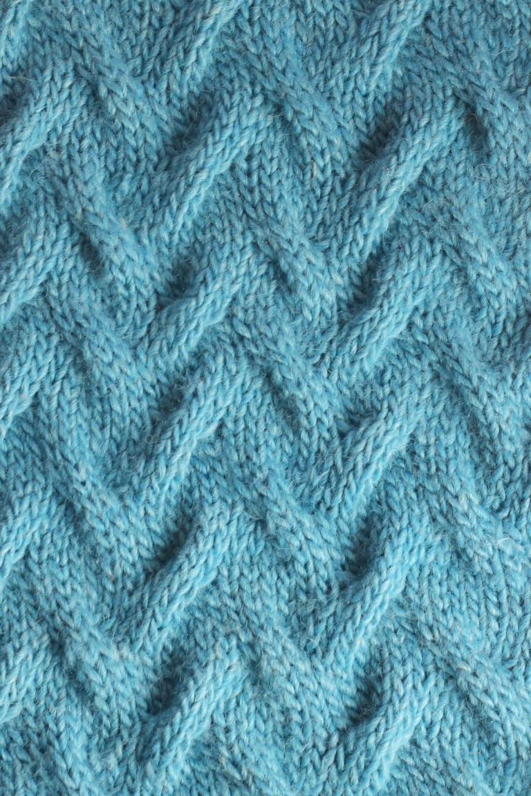 Sand Cable Stitch Knitting Pattern