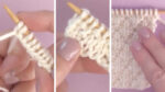 Seersucker Stitch Knitting Pattern for Beginners - Studio Knit