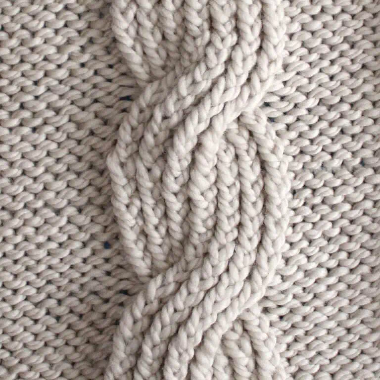 Seven Seas Cable Stitch Knitting Pattern