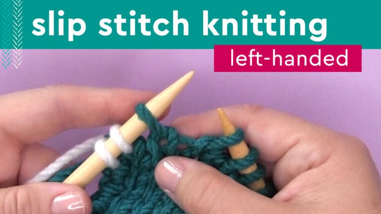 Left Handed Knitting Video Collection Studio Knit
