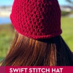 Swift Stitch Hat Knitting Pattern by Studio Knit.